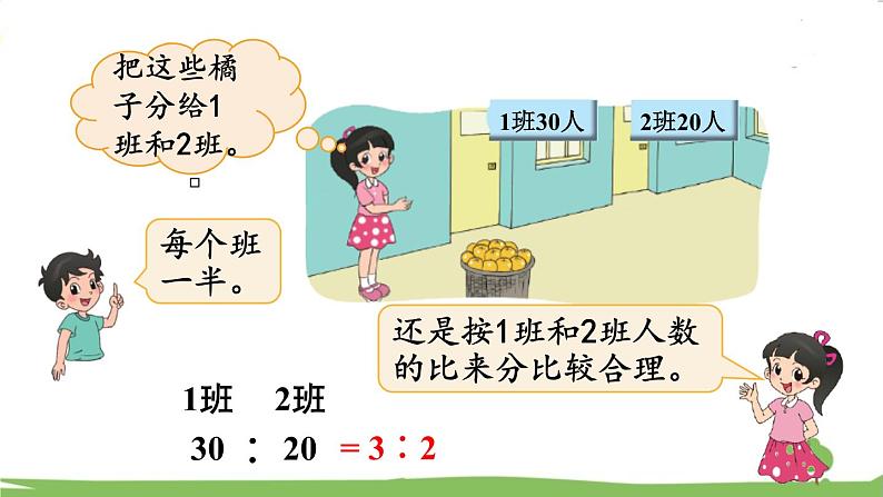 北师大版数学6年级上册 6.4 比的应用（1） PPT课件+教案04