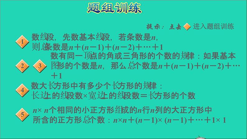 2022苏教版四年级数学上册极速提分法第5招巧数图形课件05