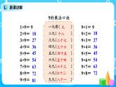 6.6《9的乘法口诀》课件+教案+练习