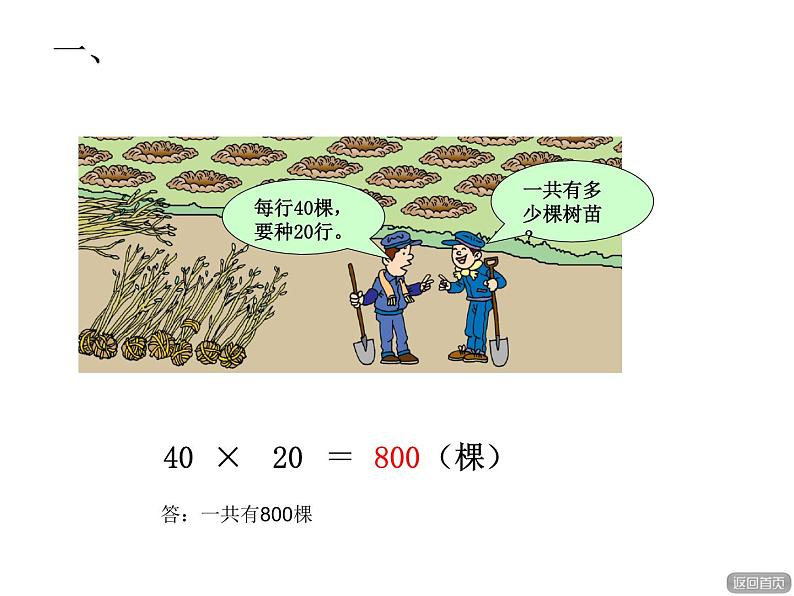 三年级下册数学课件-3.3  两位数乘两位数解决问题   ︳青岛版    (共19张PPT)第8页