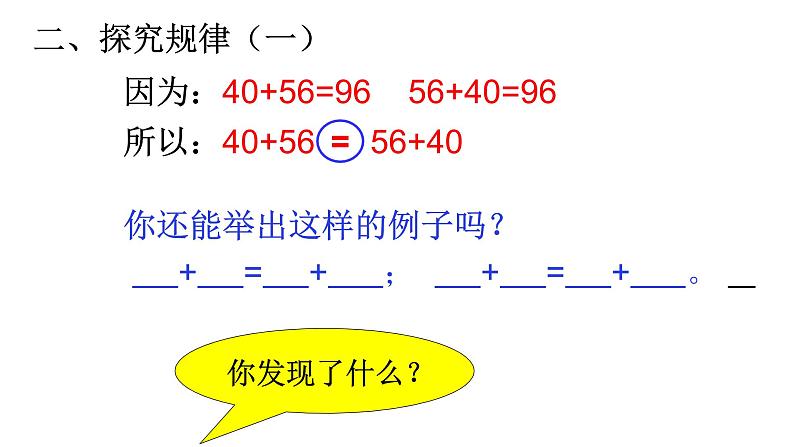 四年级数学下册课件-3.1 加法运算定律7-人教版(共17张PPT)04