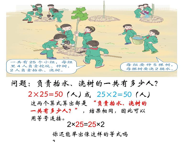 四年级数学下册课件-3.2 乘法交换律 -人教版(共12张PPT)04