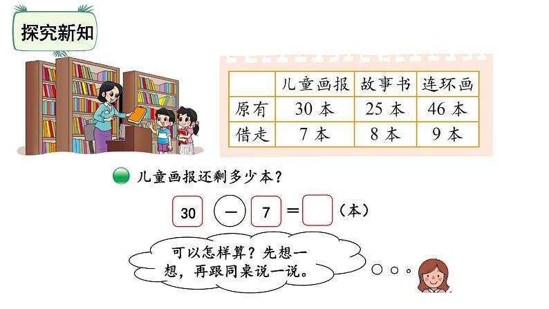 一年级下册数学课件-第6单元-阅览室 北师大版(共26张PPT)第4页