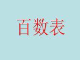 一年级下册数学课件-6.1   百数表  ▏沪教版 (共15张PPT)