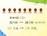 四年级数学下册课件-9 用假设法解决鸡兔同笼问题-人教版(共12张PPT)