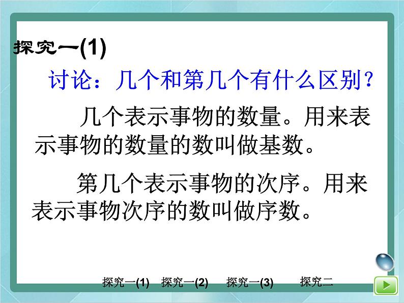 【沪教版五年制】一年级上册第一单元  几个几与第几个 课件(1)第7页