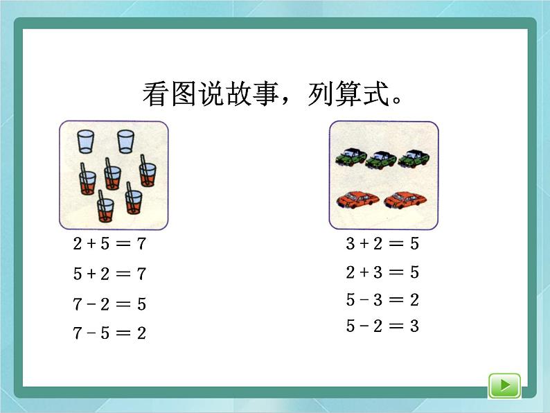 【沪教版五年制】一年级上册第五单元  组算式 课件06