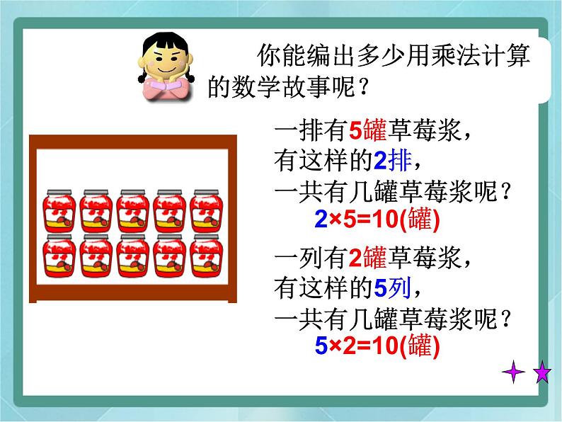 【沪教版五年制】二年级上册第二单元  看图写乘法算式 ppt课件（2）05