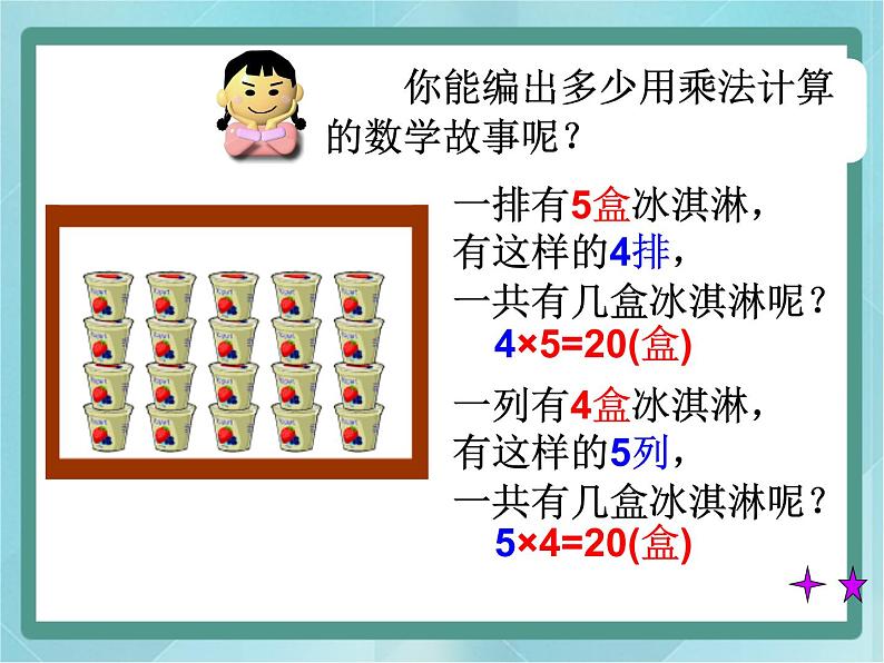 【沪教版五年制】二年级上册第二单元  看图写乘法算式 ppt课件（2）08