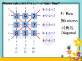 【沪教版五年制】二年级上册第六单元  数学广场 幻方 ppt课件1