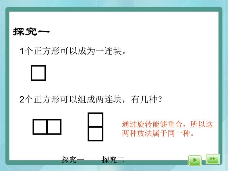 沪教版 (五四制)三年级上册正方形组成的图形——多连块备课ppt课件-教习网|课件下载