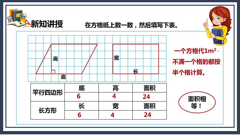 6.1《平行四边形的面积》课件第7页