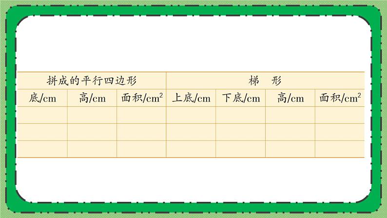 苏教版数学五上 二《多边形的面积》第3课时 梯形面积的计算方法 PPT课件08