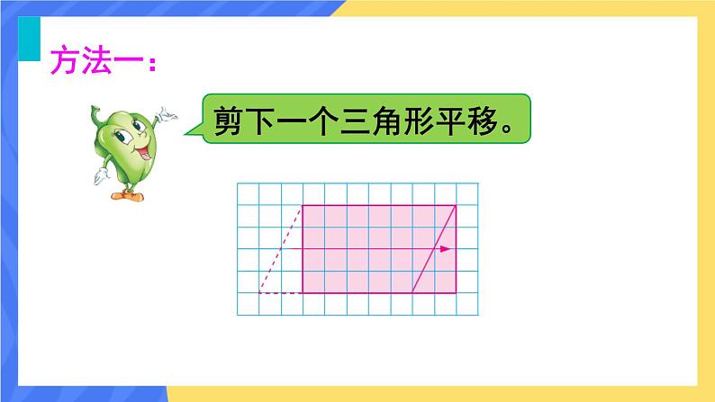 苏教版数学五上 二《多边形的面积》第1课时 平行四边形面积的计算方法 PPT课件06