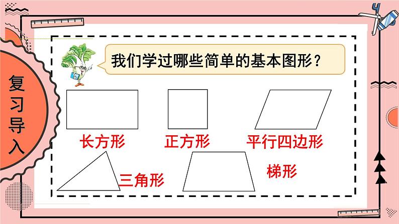 苏教版数学五上 二《多边形的面积》第6课时 组合图形面积的计算方法 PPT课件第2页