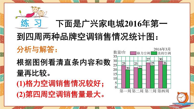 苏教版数学五上 九《整理与复习》第3课时 统计天地 PPT课件08