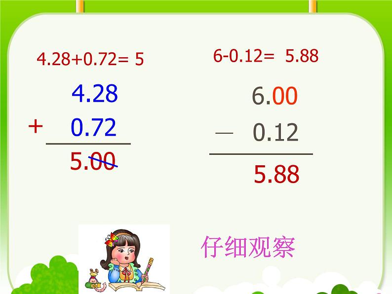 人教版 小学数学四年级下学期6.《小数的加减法》PPT08