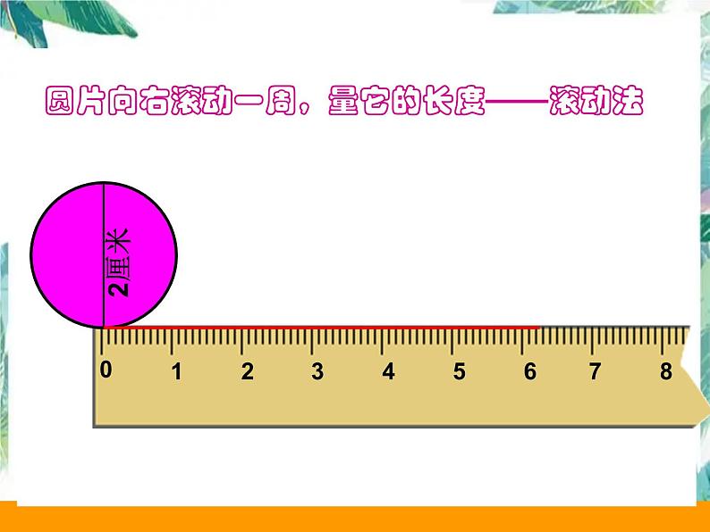 北师大版 六年级上册-圆的周长 优质课件05