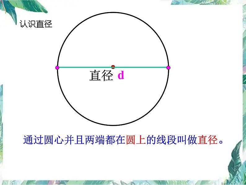 北师大版 六年级上册  圆的认识（一）精品课件第8页