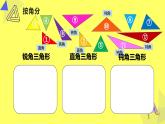 四年级数学下册课件-5.2 三角形的分类23-人教版(共15张PPT)