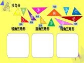 四年级数学下册课件-5.2 三角形的分类23-人教版(共15张PPT)