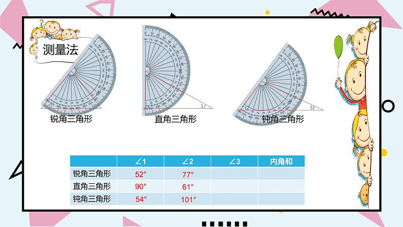 四年级数学下册课件-5.3 三角形的内角和5-人教版(共16张PPT)第6页