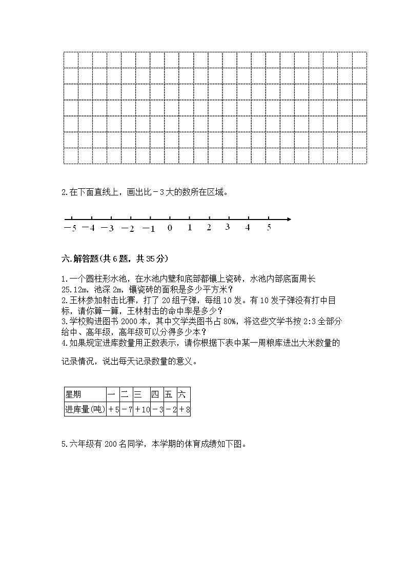 北师大版数学六年级下学期期末综合素养提升卷【培优b卷】第3页