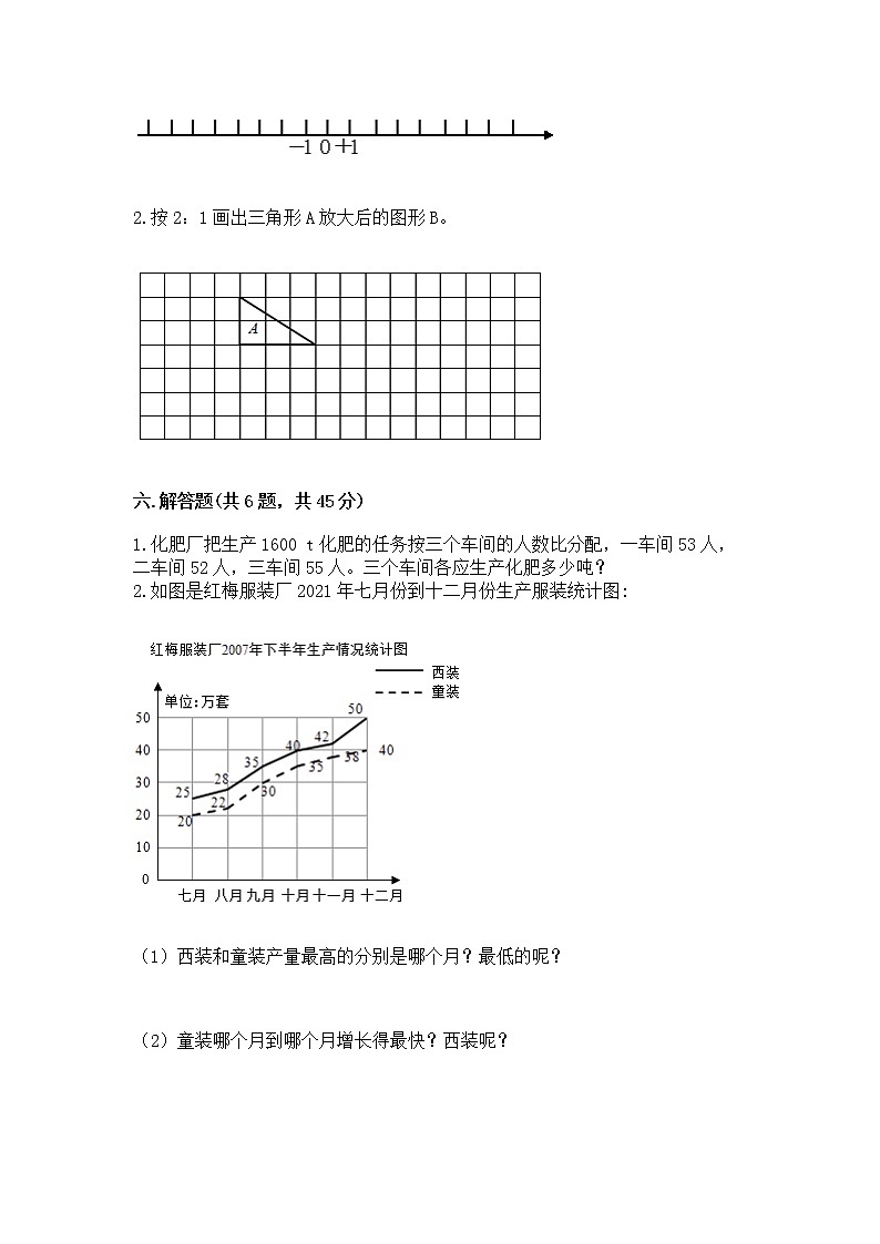 北师大版数学六年级下学期期末综合素养提升卷最新第3页