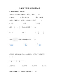 六年级下册数学期末测试卷精品（综合题）