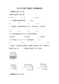 小学六年级下册数学 期末测试卷【网校专用】