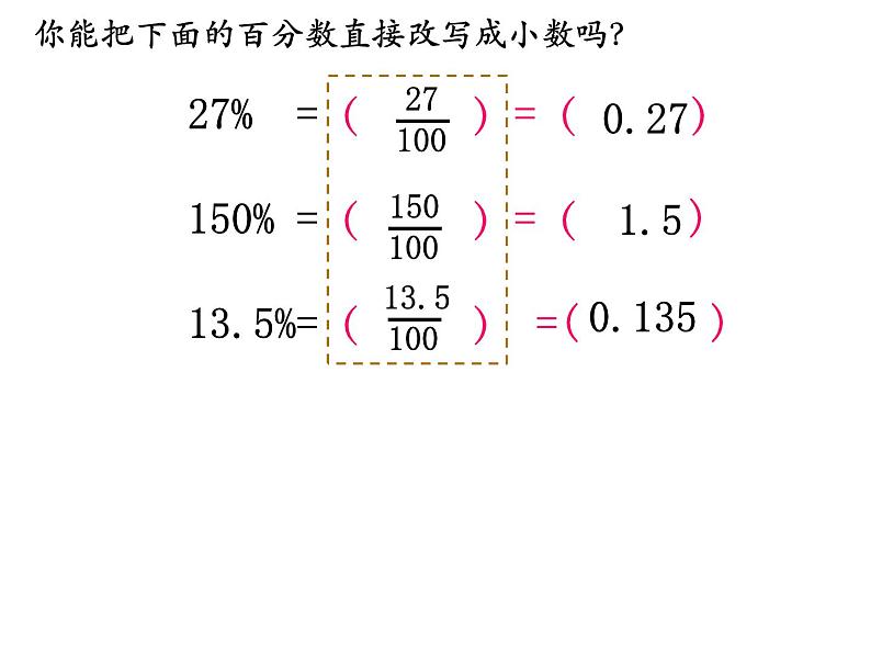 【精品课件】六年级上册数学课件-第六单元第3课时：百分数和小数的相互改写-苏教版第4页