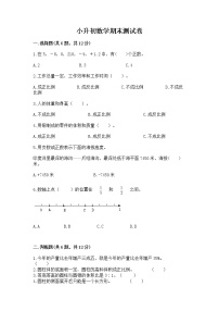 小升初数学期末测试卷word版