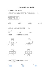 小升初数学期末测试卷【新题速递】