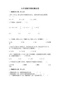 小升初数学期末测试卷（能力提升）