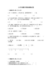 小升初数学期末测试卷含完整答案（名校卷）