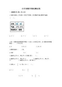 小升初数学期末测试卷含完整答案【考点梳理】