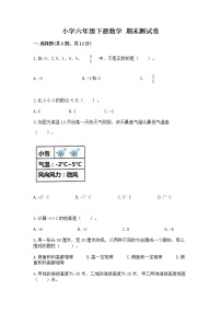 小学六年级下册数学 期末测试卷含完整答案【全优】