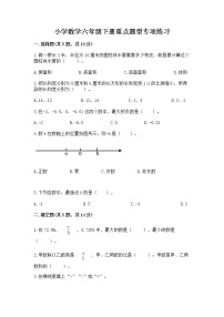 小学数学六年级下册重点题型专项练习附完整答案【全国通用】