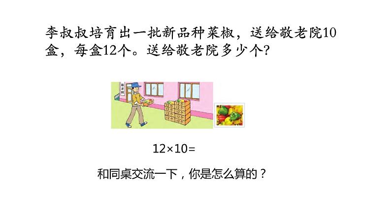 苏教版三年级下册数学课件1.两位数乘两位数的口算和估算 (共13张PPT)第3页