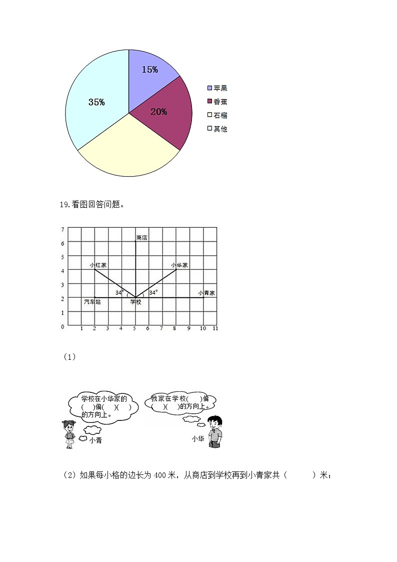 人教版小学数学六年级上册重点题型专项练习附参考答案03