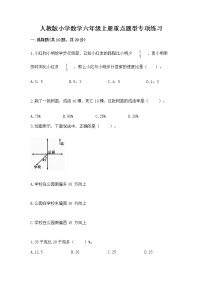 人教版小学数学六年级上册重点题型专项练习加答案（培优B卷）