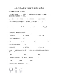 小学数学六年级下册重点题型专项练习及参考答案（B卷）