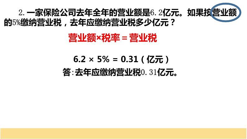 【精品课件】六年级上册数学课件-第六单元第9课时：纳税问题-苏教版第5页