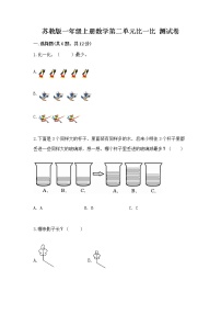 2021学年第二单元 《比一比》同步训练题