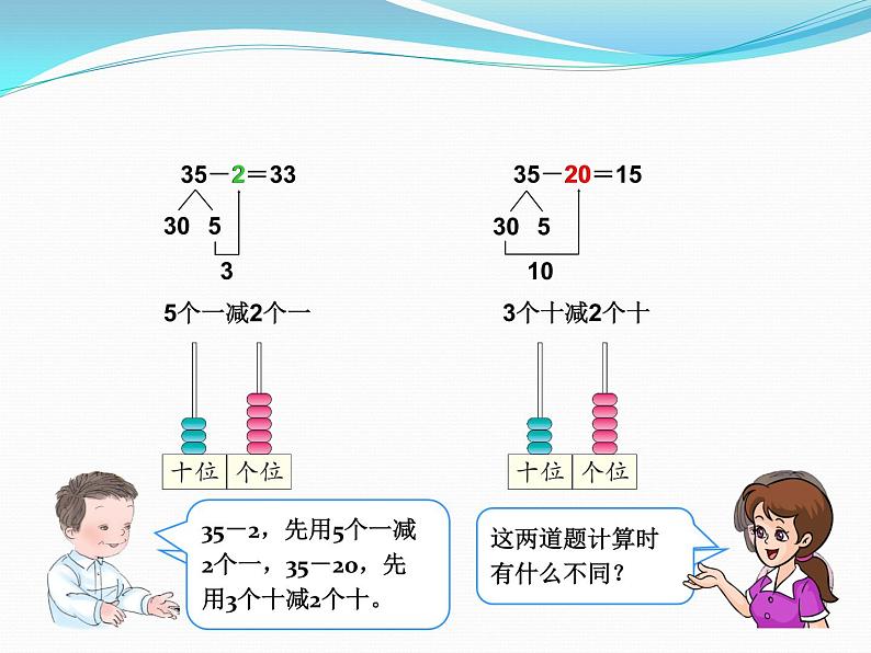 一年级数学下册课件-6.3 两位数减一位数、整十数（27）-人教版(共16张PPT)第3页