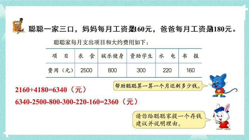 冀教6年级数学上册 五 百分数的应用  6.综合与实践 学会理财 PPT课件05