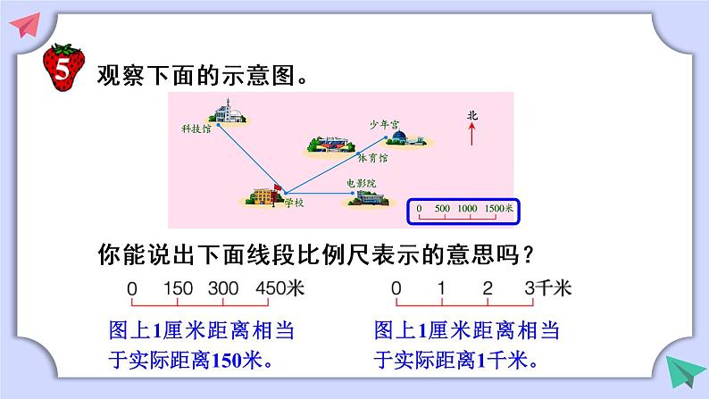 冀教6年级数学上册 六 比例尺 2.比例尺 PPT课件06