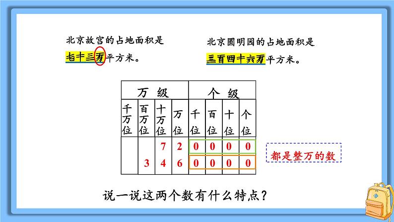 冀教4年级数学上册 六 认识更大的数 2.亿以内的数  第2课时 亿以内数的改写 PPT课件第5页