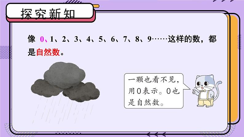 冀教4年级数学上册 五 倍数和因数  1.自然数 PPT课件04