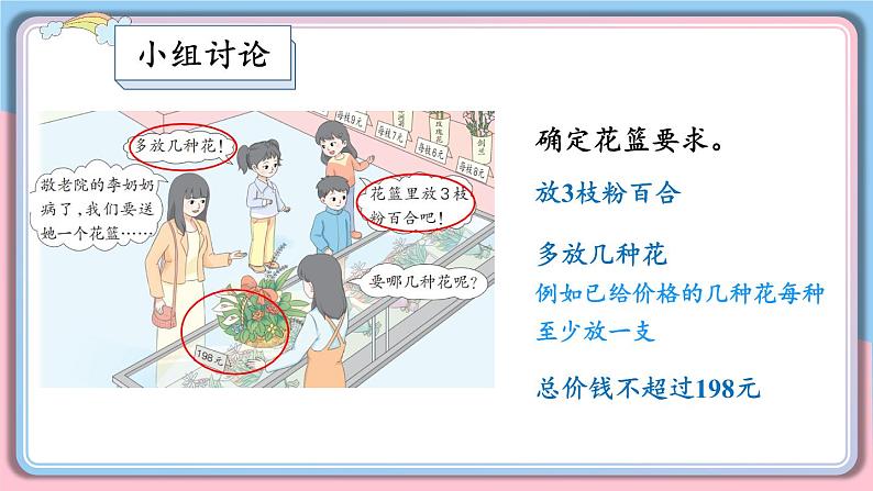 冀教3年级数学上册 二 两、三位数乘一位数   4.解决问题 PPT课件04